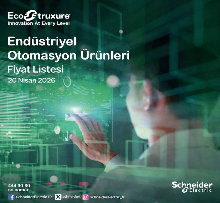 Schneider Electric Endüstriyel Otomasyon Fiyat Listesi Nisan 2026